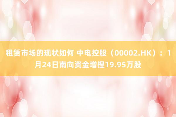 租赁市场的现状如何 中电控股（00002.HK）：1月24日南向资金增捏19.95万股